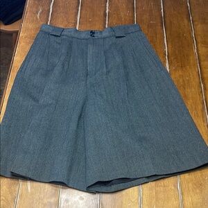 Collectible Gold by Giorgio Sari’Angelo Merino Wool Lined Shorts made in Egypt